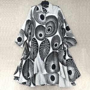 Step In Style dress Boho indie midi length fairy hem Opihi Shell Size L